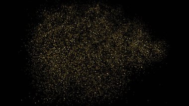 Altın glitter doku vektör.