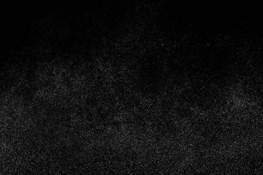 Siyah arkaplanda soyut su sıçramaları.