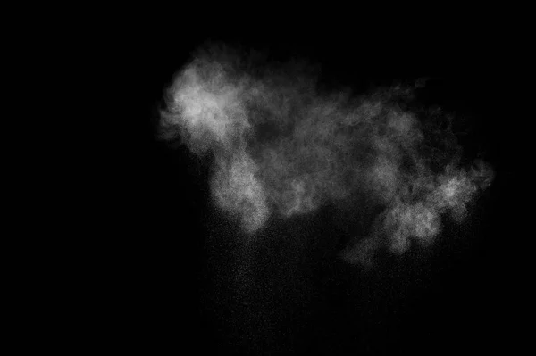 Abstract white powder explosion — Stock Photo, Image