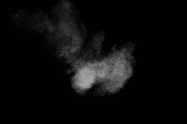 Abstract white powder explosion — Stock Photo, Image