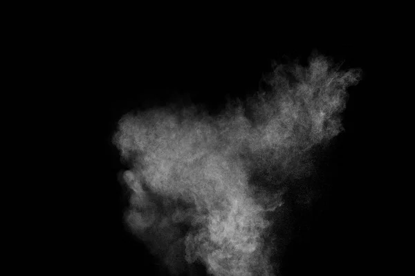 Explosion abstraite de poudre blanche — Photo