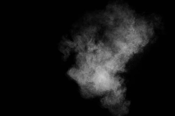 Abstract white powder explosion — Stock Photo, Image