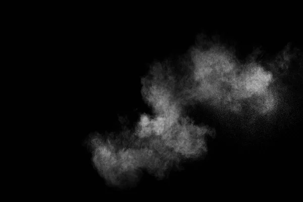Explosion abstraite de poudre blanche — Photo