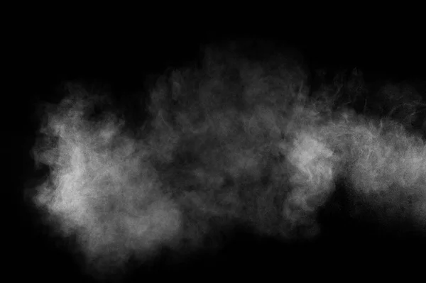Abstract white powder explosion — Stock Photo, Image
