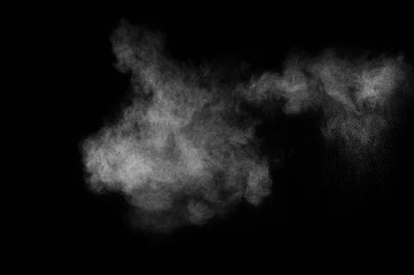 Abstract white powder explosion — Stock Photo, Image