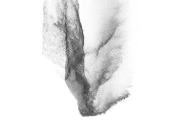 Siyah parçacıkların hareket dondurmak. 