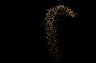 Soyut toprak patlama.