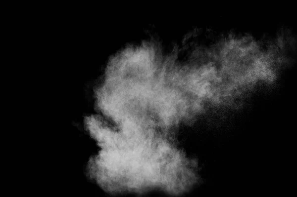 Abstract white powder explosion — Stock Photo, Image