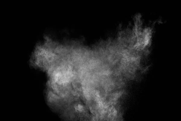 Abstract white powder explosion — Stock Photo, Image