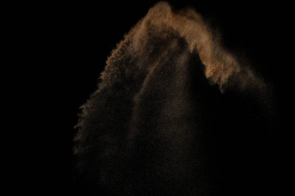 Explosão de areia isolada . — Fotografia de Stock