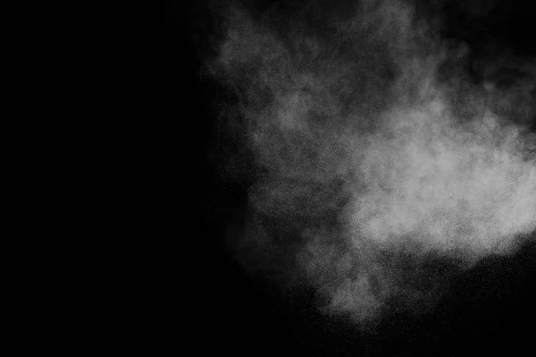 Абстрактний вибух білого порошку — стокове фото