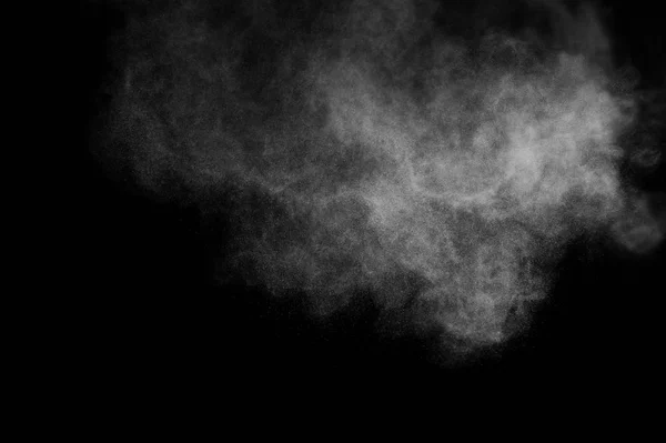 Abstract white powder explosion — Stock Photo, Image