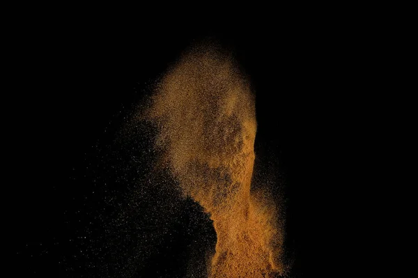 Взрыв песка изолирован . — стоковое фото