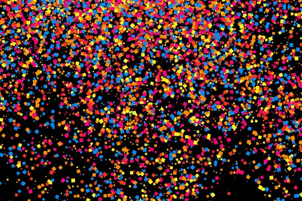 Explosão colorida de confete. Vetor de textura granulada colorido . —  Vetores de Stock