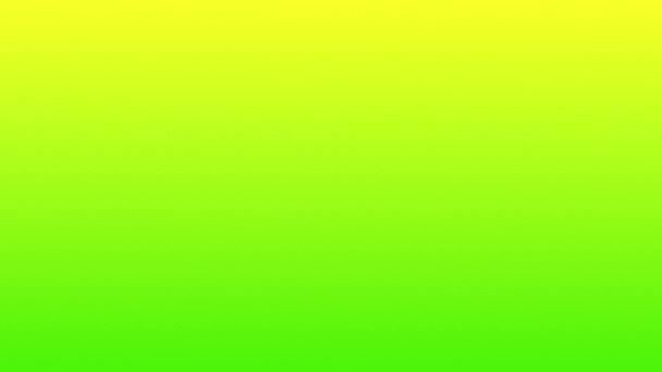 Movimiento Gradientes Fluidos Ondas Suaves Amarillas Verdes Borrosas Fondo Vídeo — Vídeos de Stock