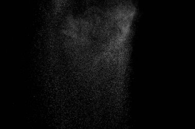 Soyut beyaz toz patlama  