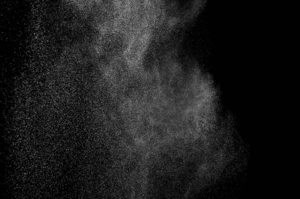 Abstract white powder explosion — Stock Photo, Image