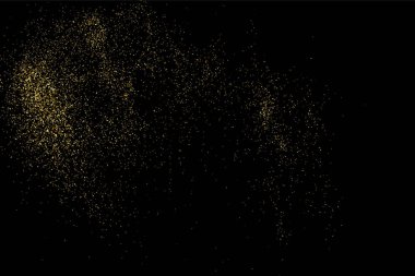 Altın glitter doku vektör.