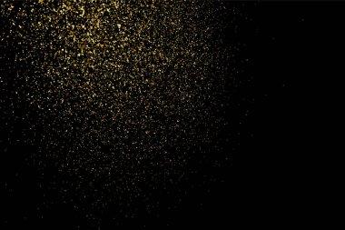 Altın glitter doku vektör.