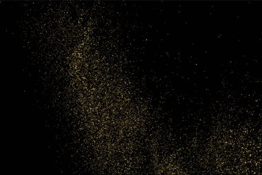 Altın glitter doku vektör.