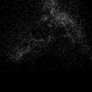Siyah arkaplan üzerindeki tanecikli soyut doku.