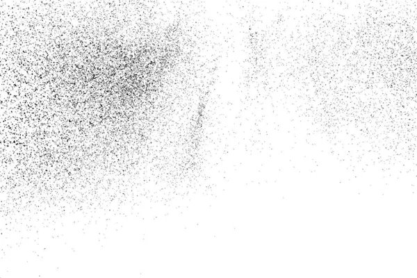白で分離された抽象的な粒状の質感. — ストックベクタ