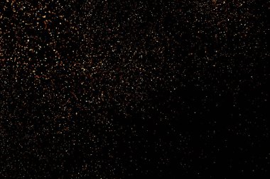 Siyah arka planda Izole kahve renk tahıl dokusu. 