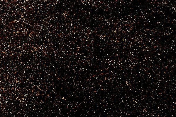 Koffie kleur Nerf textuur geïsoleerd op zwarte achtergrond. — Stockvector