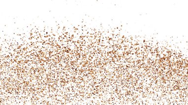 Beyaz arka planda Izole kahve renk dokusu. 