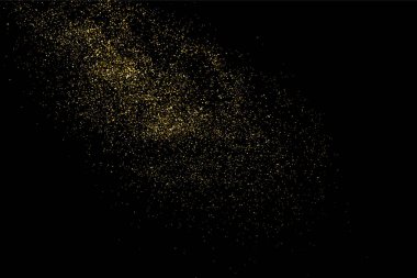 Altın glitter doku vektör.