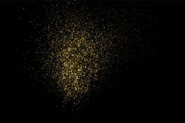 Altın glitter doku vektör.