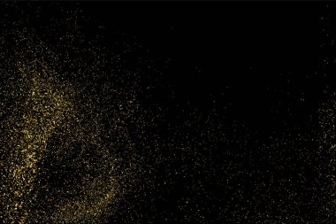 Altın glitter doku vektör.