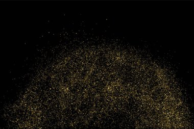 Altın glitter doku vektör.
