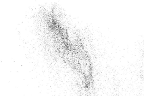 Textura granulada abstracta aislada en blanco . — Archivo Imágenes Vectoriales