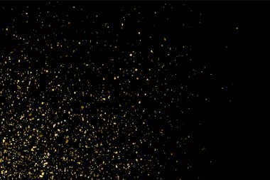 Altın glitter doku vektör.
