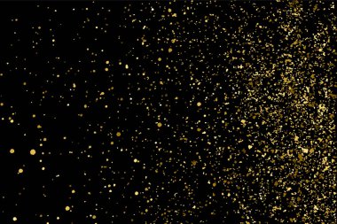 Altın glitter doku vektör.