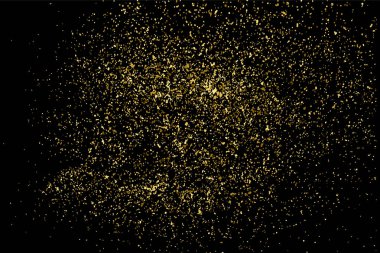 Altın glitter doku vektör.