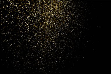 Altın glitter doku vektör.