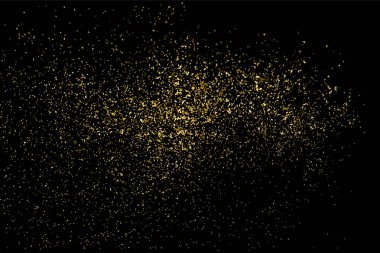 Altın glitter doku vektör.