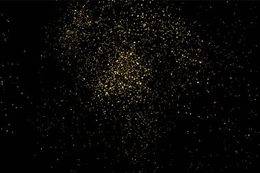 Altın glitter doku vektör.