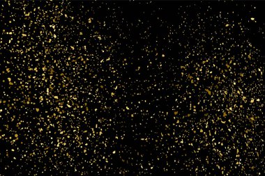 Altın glitter doku vektör.