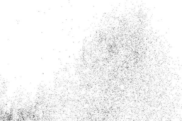 白で分離された抽象的な粒状の質感. — ストックベクタ