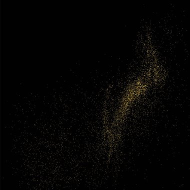 Altın glitter doku vektör.