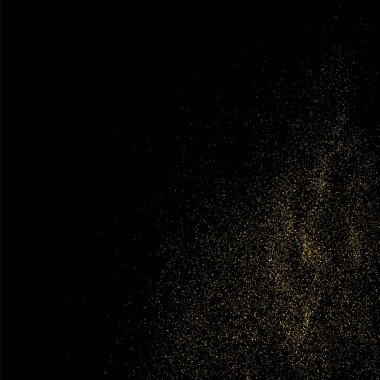 Altın glitter doku vektör.
