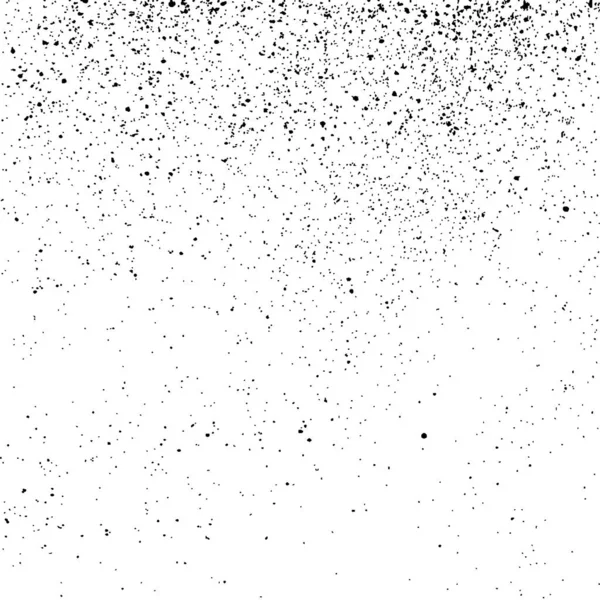 Texture granuleuse noire isolée sur blanc . — Image vectorielle