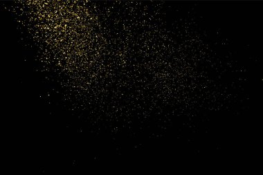 Altın glitter doku vektör.