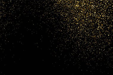 Altın glitter doku vektör.