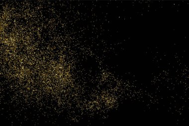 Altın glitter doku vektör.