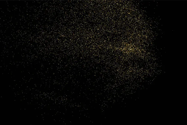 Guld glitter textur vektor. — Stock vektor