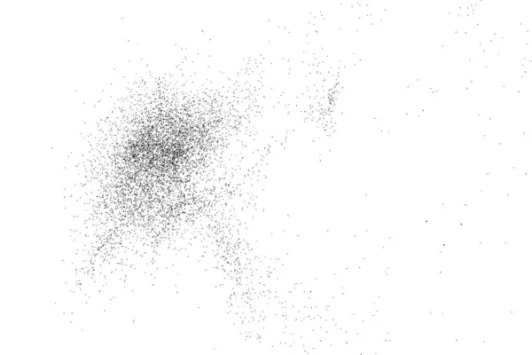 抽象颗粒状纹理隔离在白色上. — 图库矢量图片